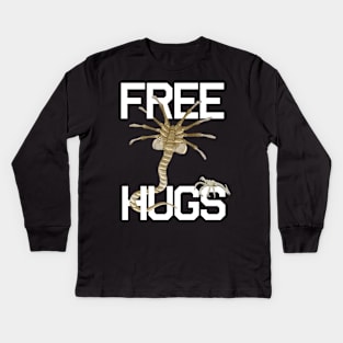 Free (Alien) Hugs! Kids Long Sleeve T-Shirt